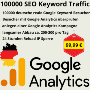 100000 deutscher Seo Keyword Traffic